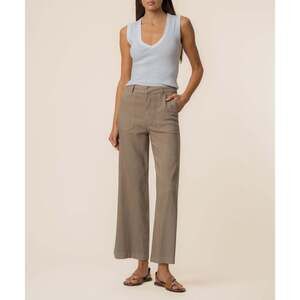 Kut from the Kloth Topaz Linen Wide Leg Size 1212 / Khaki